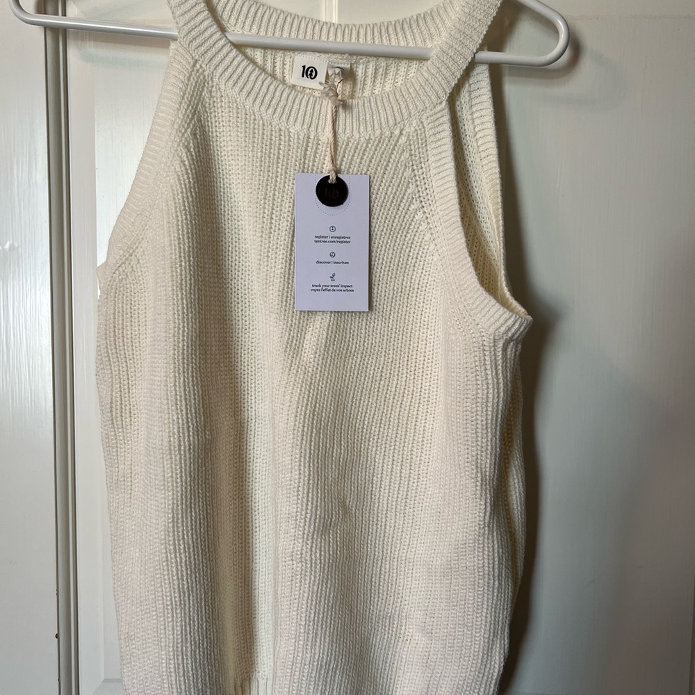 Ten tree knit tank top